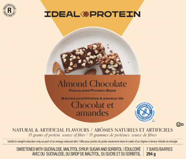 Ideal Protein Almond Chocolate Flavoured Bar - Image 2