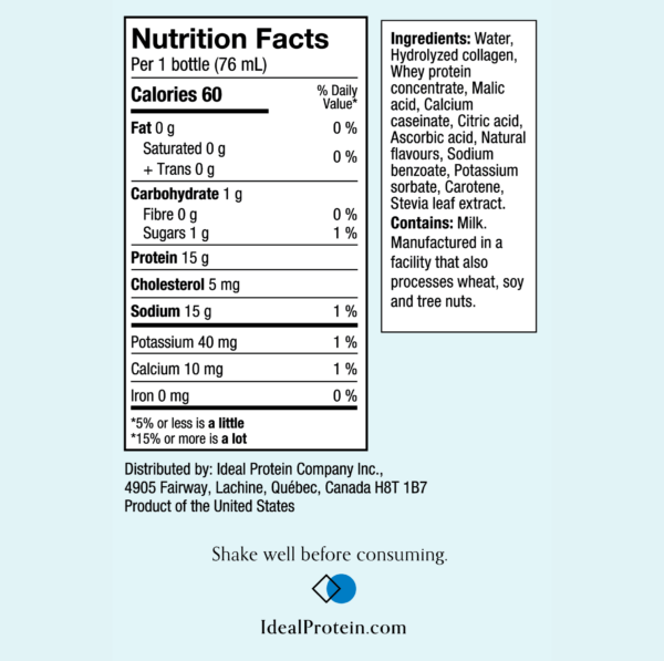 Ideal Protein Tropical Fruit Collagen Peptide Shot - Image 3